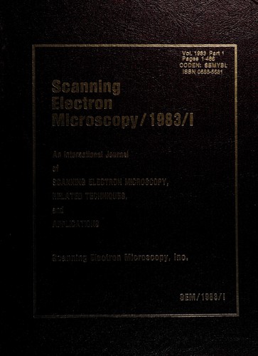 Scanning electron microscopy/1983