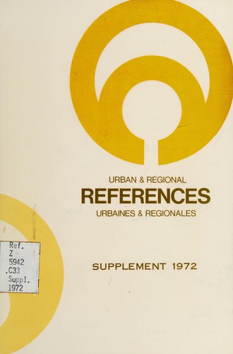 Urban & regional references