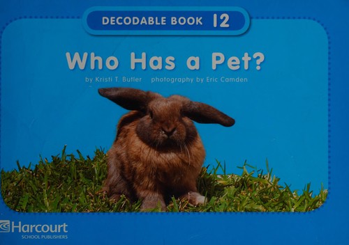 Who pet, grade k pre-decodable