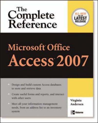 Microsoft Office Access 2007