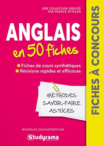 Anglais en 50 fiches