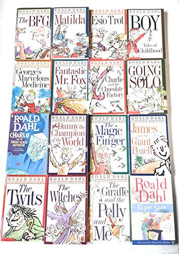 Roald Dahl 16 Book Slipcase Collection