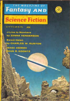 The Magazine of Fantasy and Science Fiction, September 1969