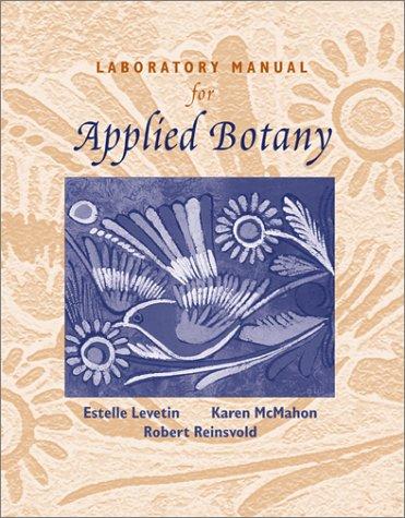 Laboratory manual for applied botany