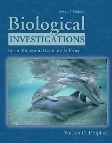 Biological Investigations
