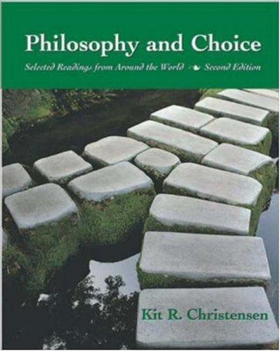 Philosophy and Choice