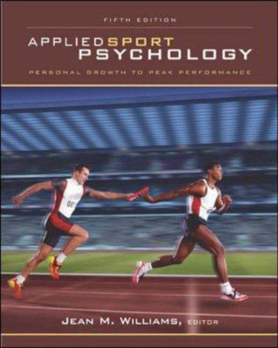 Applied sport psychology