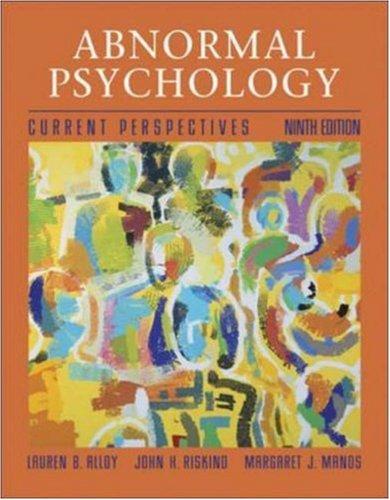 Abnormal Psychology