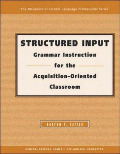 Structured input