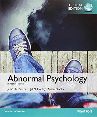 Abnormal Psychology with MyPsychLab, Global Edition