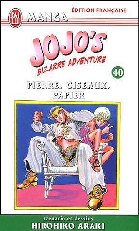 Jojo's bizarre adventure n°40 pierre, ciseaux, papier