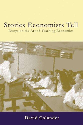 The Stories Economists Tell