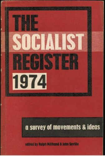 Socialist Register 1974