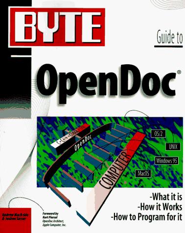 Byte guide to OpenDoc