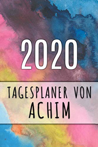 2020 Tagesplaner von Achim