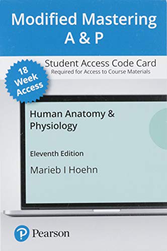 Modified Mastering A&P with Pearson eText -- Access Card -- for Human Anatomy & Physiology