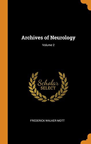 Archives of Neurology; Volume 2