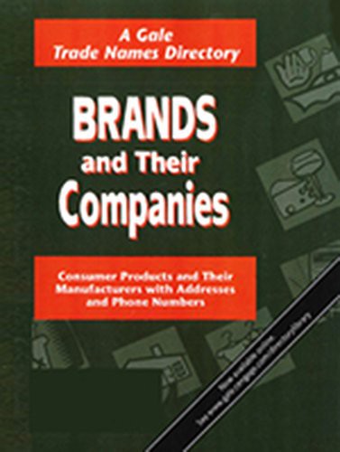 Companies and Their Brands : 5 volume set