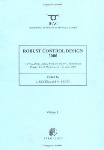 Robust control design 2000 (ROCOND 2000)