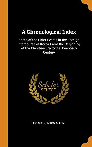 A Chronological Index