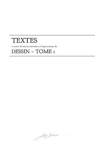 COURS DE DESSIN- tome 1