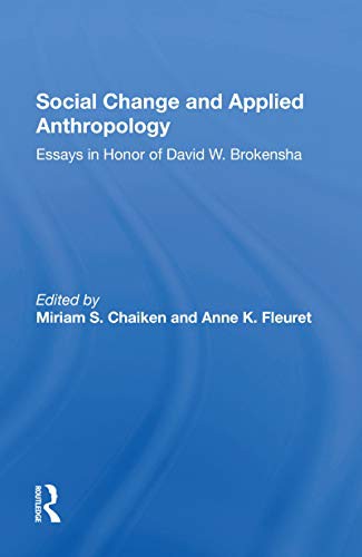 Social Change And Applied Anthropology