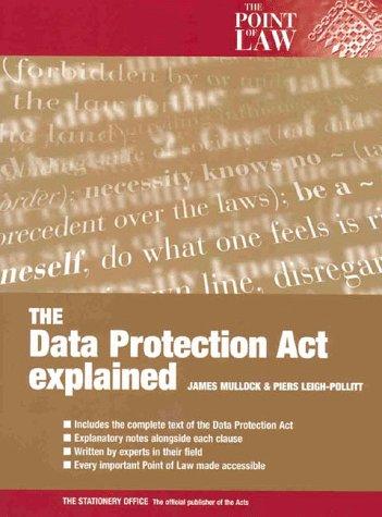 The 1998 Data Protection Act
