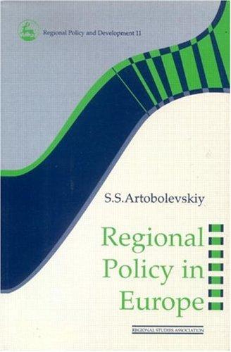Regional Policy in Europe
