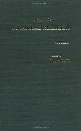 Advances in Botanical Research, Volume 13