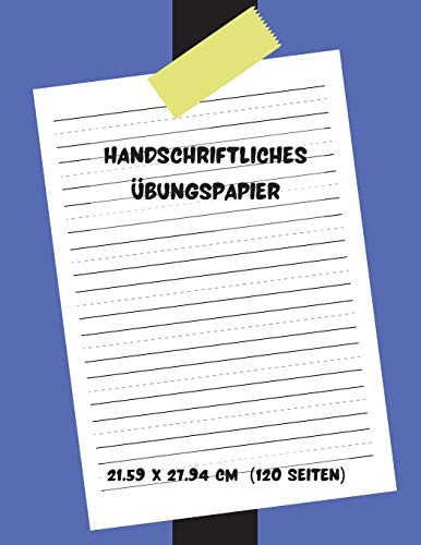 Handschriftliches Übungspapier