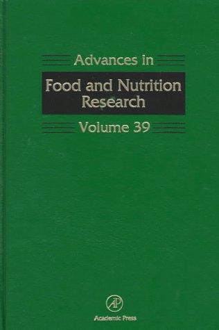 Advances in Food and Nutrition Research