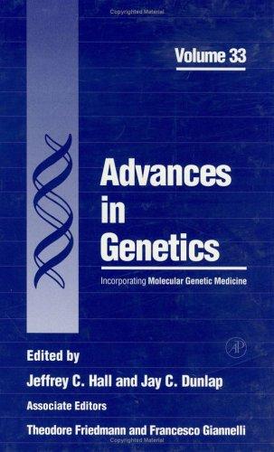 Advances in genetics, volume 32, 1995-