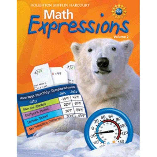 Math Expressions, Grade 4, Vol. 2, Student Activity Book Blackline Masters