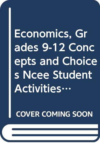 Economics : Concepts and Choices