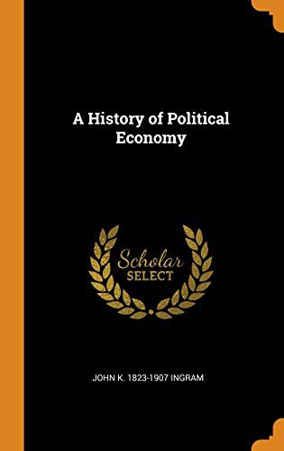 A History of Political Economy