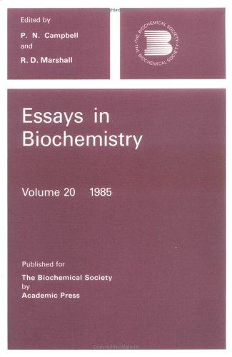 Essays In Biochemistry, Volume 20