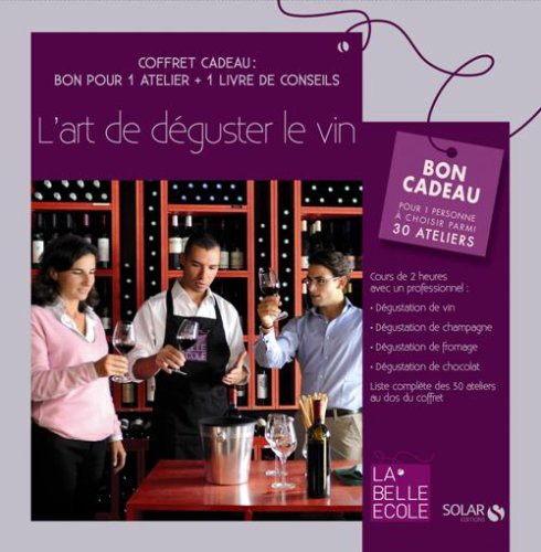Atelier de degustation du vin à la belle école