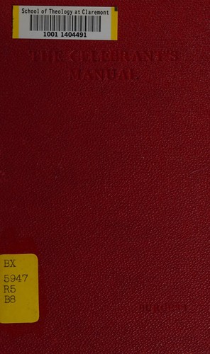 The celebrant's manual