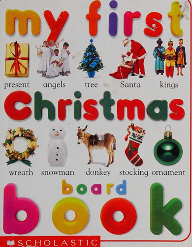 My first Christmas board book