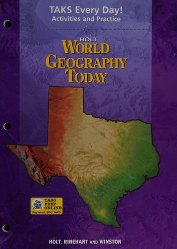 World geography today, grades 9-12 taks everyday! activities and practice
