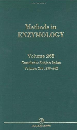 Cumulative Subject Index