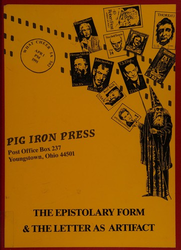 The Epistolary form & the letter as artifact