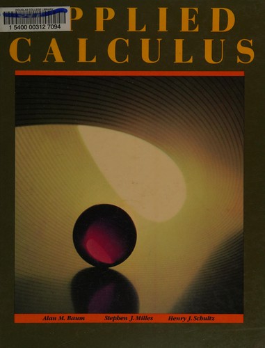 Applied calculus