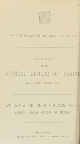[Report 1921]
