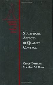Statistical aspects of quality control