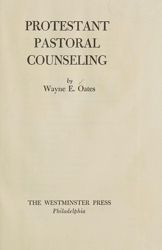 Protestant pastoral counseling