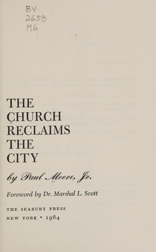The church reclaims the city