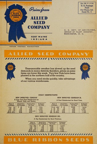 Prices from Allied Seed Company