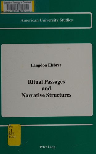 Ritual passages and narrative structures