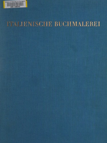 Italienische Buchmalerei